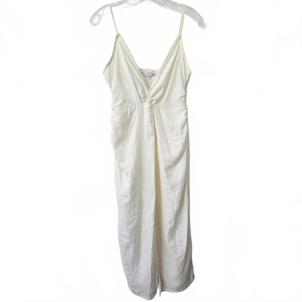 Love, Whit, by Whitney Port - Women's Midi Dress, Cream, Size M